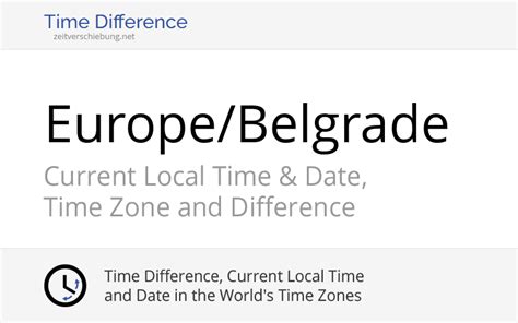 pst time to belgrade|PST to GMT to Belgrade, Serbia .